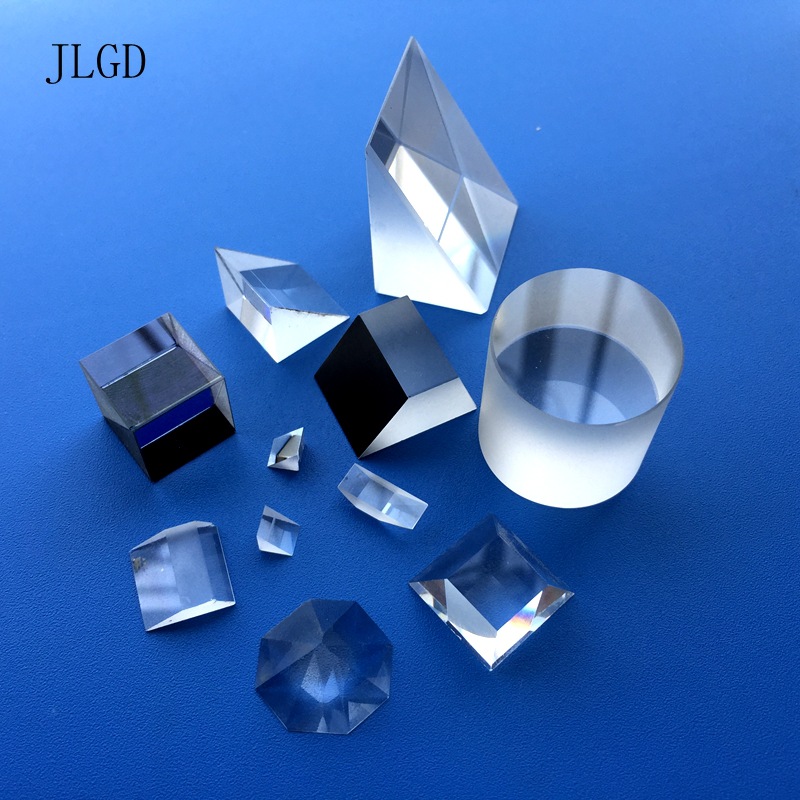 加工直角反射三棱镜 厂家定制等边玻璃菱镜 光学镀膜镜片加工