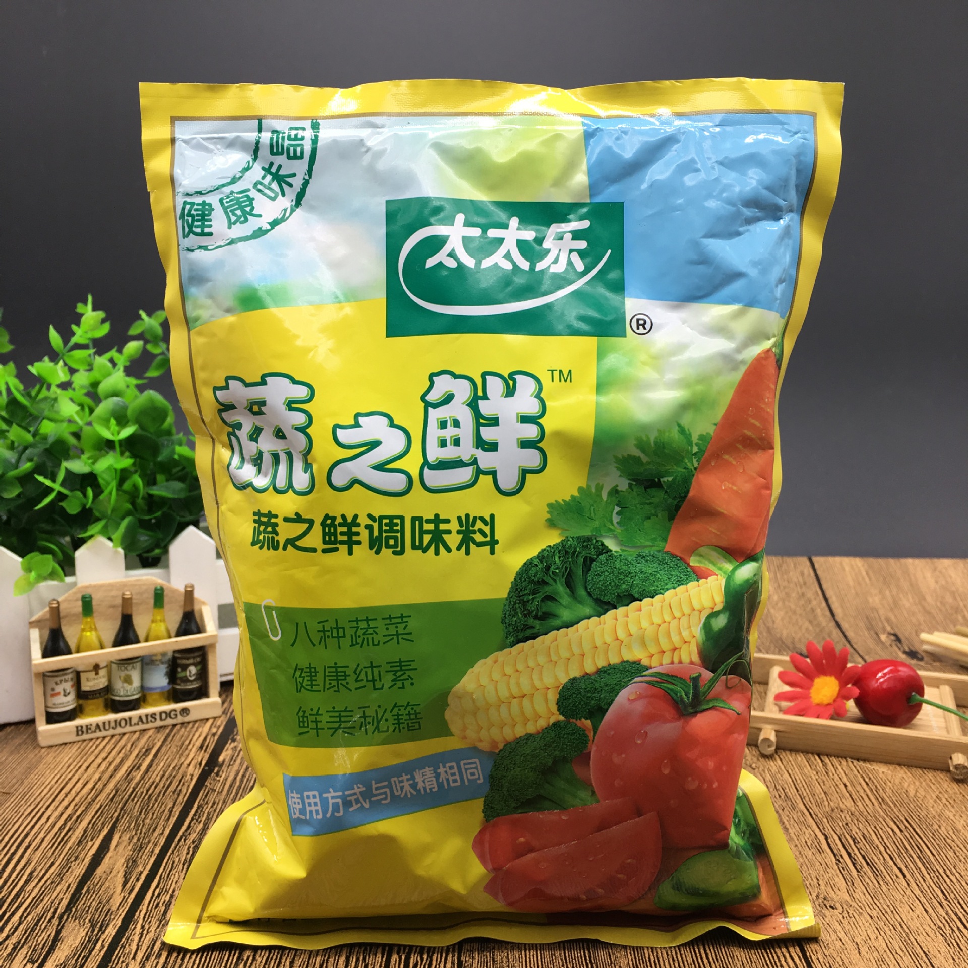太太乐蔬之鲜调味料400g健康味精太太乐调味料代替鸡精味精调料
