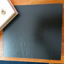厂家供应黑色免漆密度板 出口黑色写字贴面板
