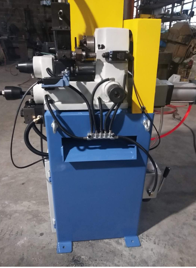 自动上下料双头倒角机金属型材不锈钢倒角机管材加工倒角机