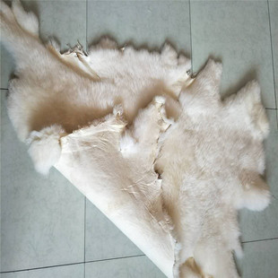 厂家供应 澳大利亚羊羔皮 羊毛 整张羊皮 自由羊皮地垫