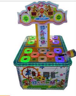 打地鼠游戏机双人亲子打地鼠游戏机敲打老鼠机儿童投币游戏机