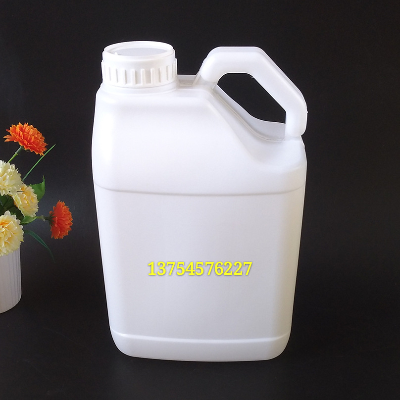 直销加厚 5l塑料壶 5公斤液体包装壶 化工塑料桶 pe农药分装桶