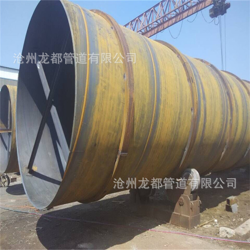 电厂 加强环抱箍螺旋钢管  加强筋钢性环 q235b螺旋缝埋弧焊接管