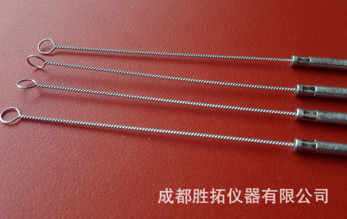 日本不锈钢具柄接种环,镍铬合金接种棒,铝制白金珥接种针