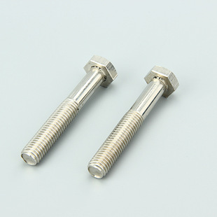 热卖推广 201/304材质紧固件不锈钢外六角螺丝 六角螺栓 经久耐用