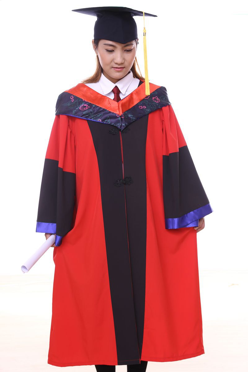 博士服导师服学士学位服成人毕业典礼服装可定制厂家现货批发零售