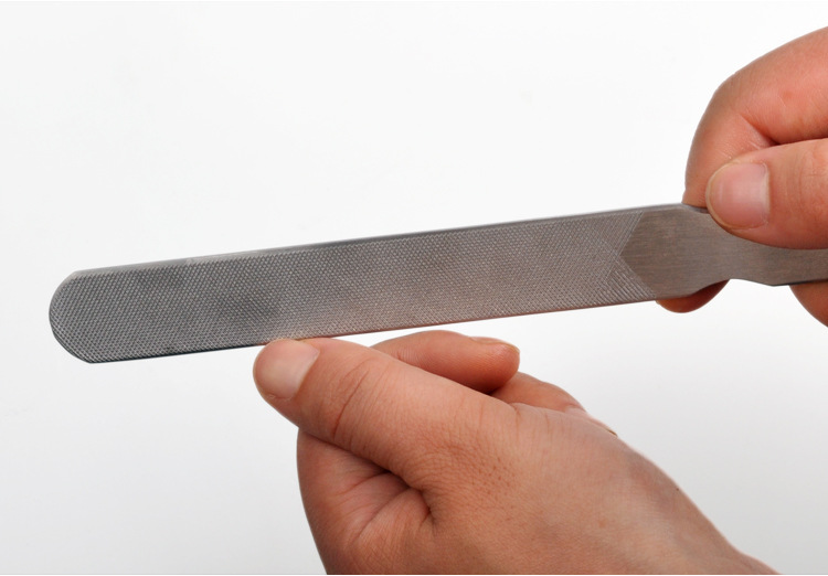 天艺牌特大号灰指甲抛光专用-不锈钢指甲锉刀长20cm打磨美甲修甲