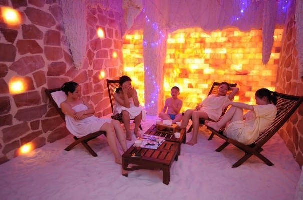 喜马拉雅盐房汗蒸房装修盐蒸房盐疗房汗蒸房安装汗蒸房承建