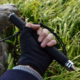 户外防身器材三节棍武术棍新款尖尾盖 厂价批发恺鲨威安邦