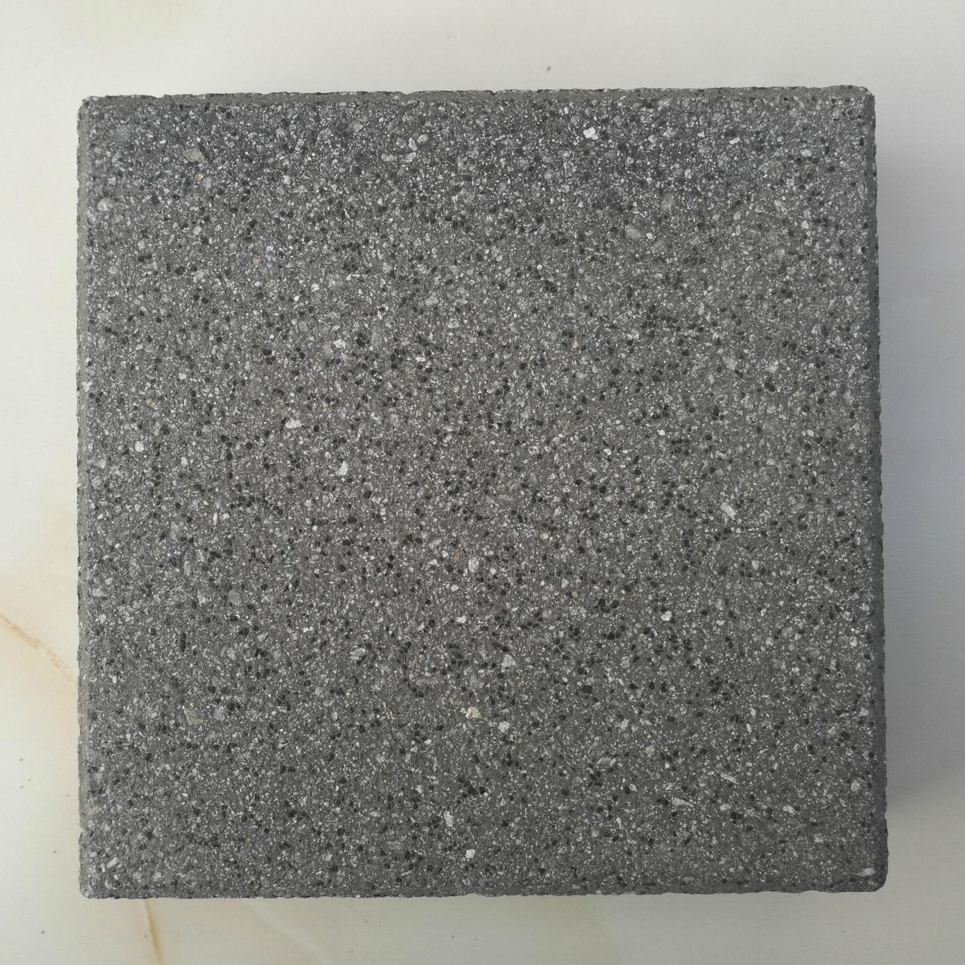 新星人造仿石材 芝麻黑荔枝面pc砖