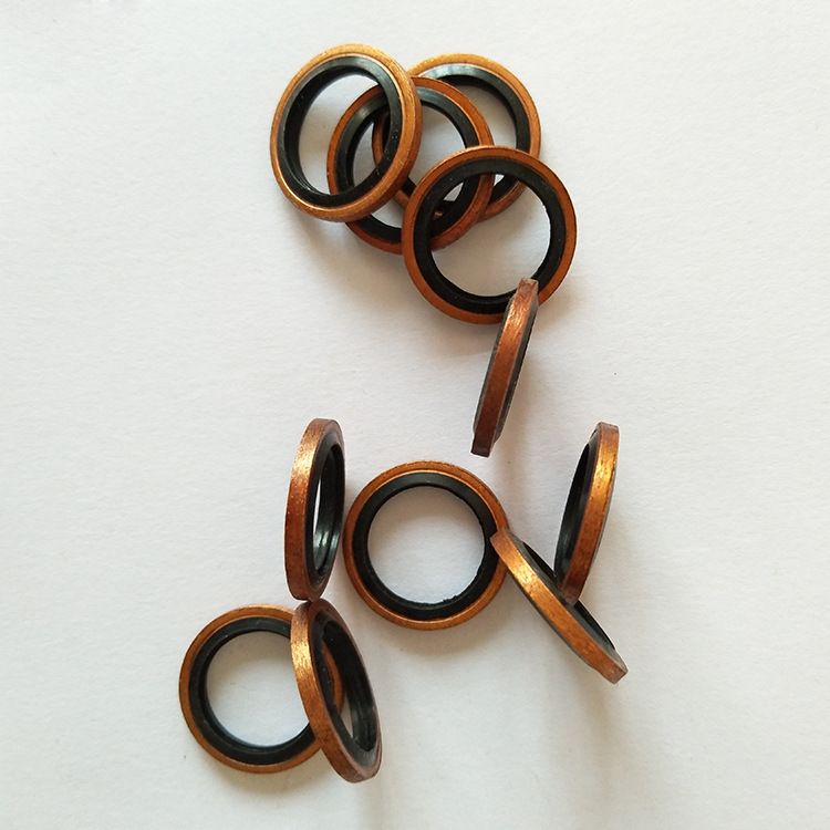 优质紫铜组合垫圈 密封件 组合垫圈 紫铜垫片6-60