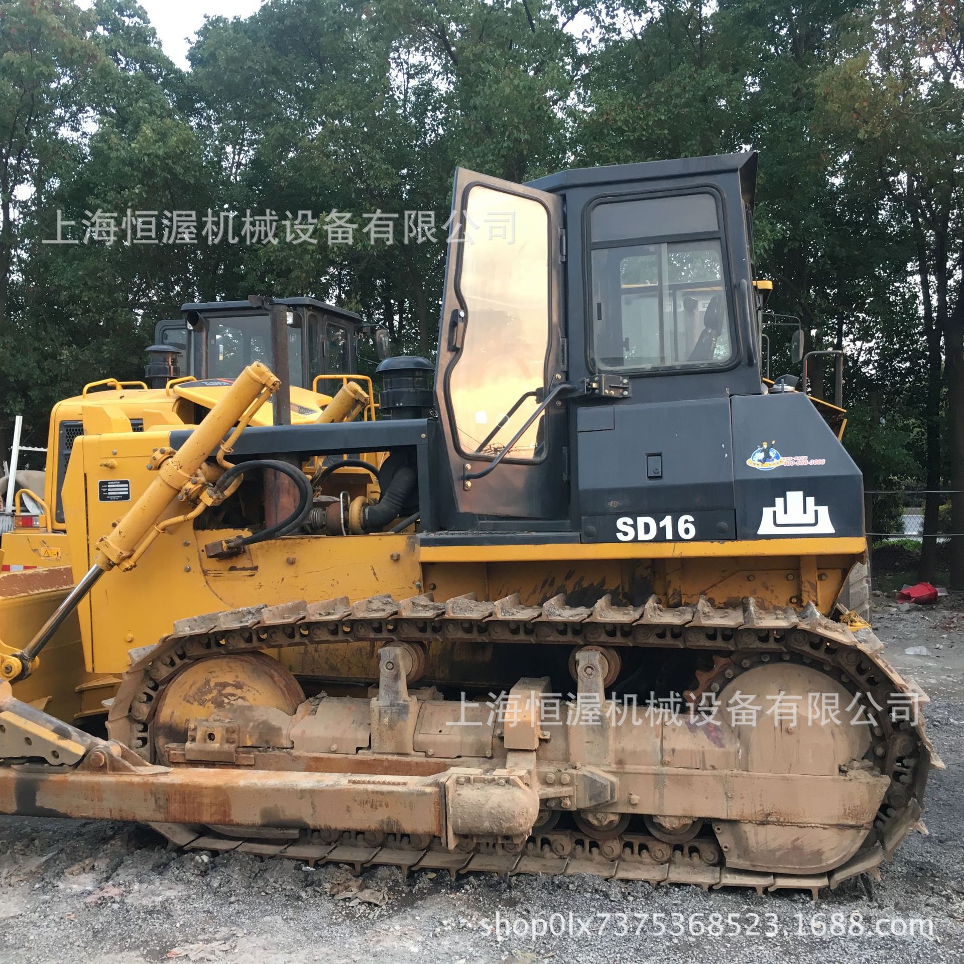 二手山推160推土机 山推sd16湿地 干地推土机
