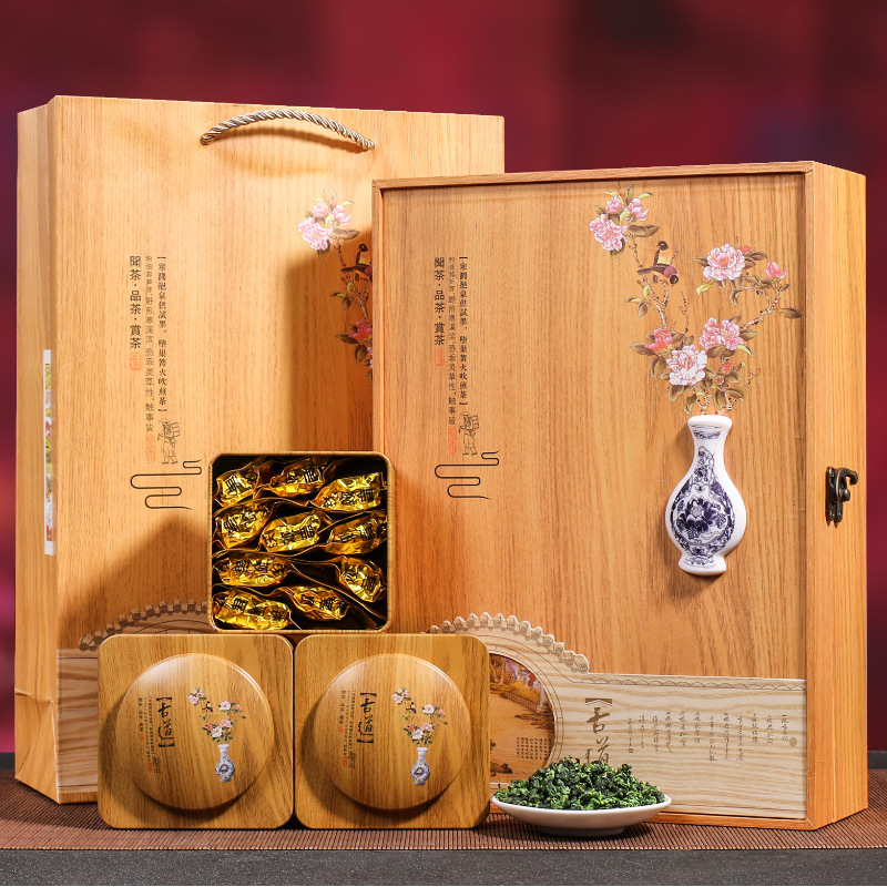 礼节 铁观音礼盒装 浓香型高山 1725新茶叶礼品茶500g