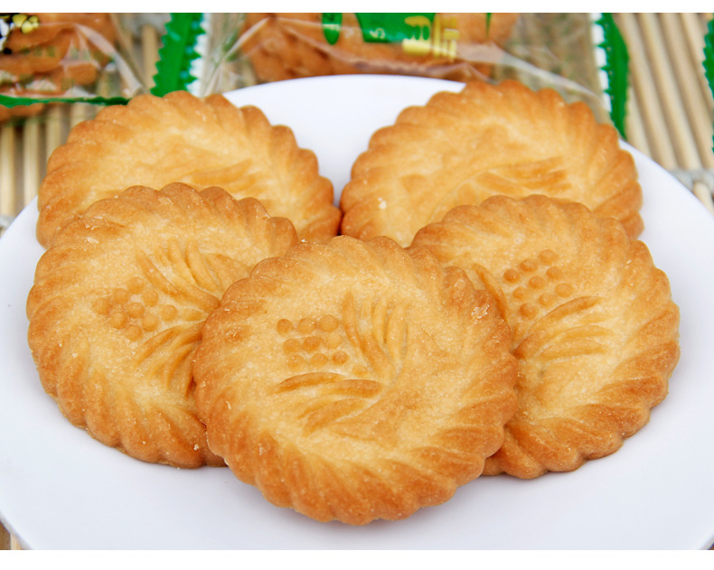 上海特产休闲零食品三牛万年青饼干5kg整箱 经典美味儿时回忆
