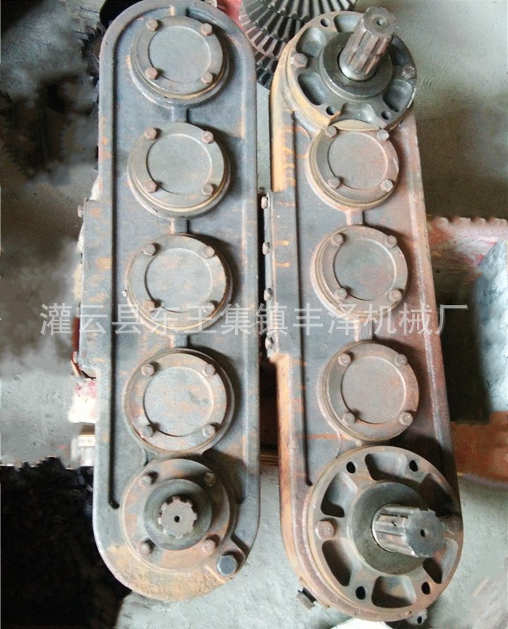 农机配件 连云港旋耕机配件 五孔侧边箱齿轮箱变速箱总成 外壳