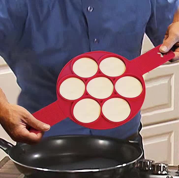 硅胶烤饼模型 烘焙模具 flippin蛋糕模 耐高温