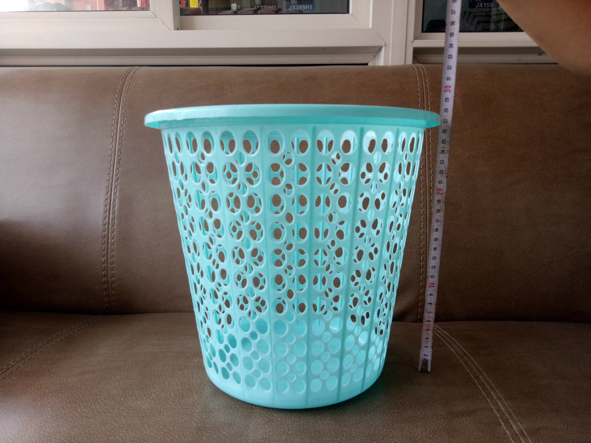 2826塑料纸篓大垃圾筐塑料镂空垃圾桶纸篓赠品礼品学生纸篓