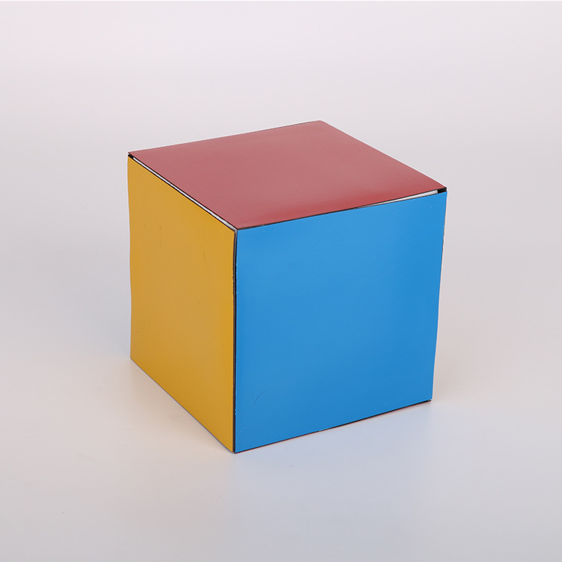 彩色磁性正方体长方体棱长与表面积演示器几何模型数学教具包邮