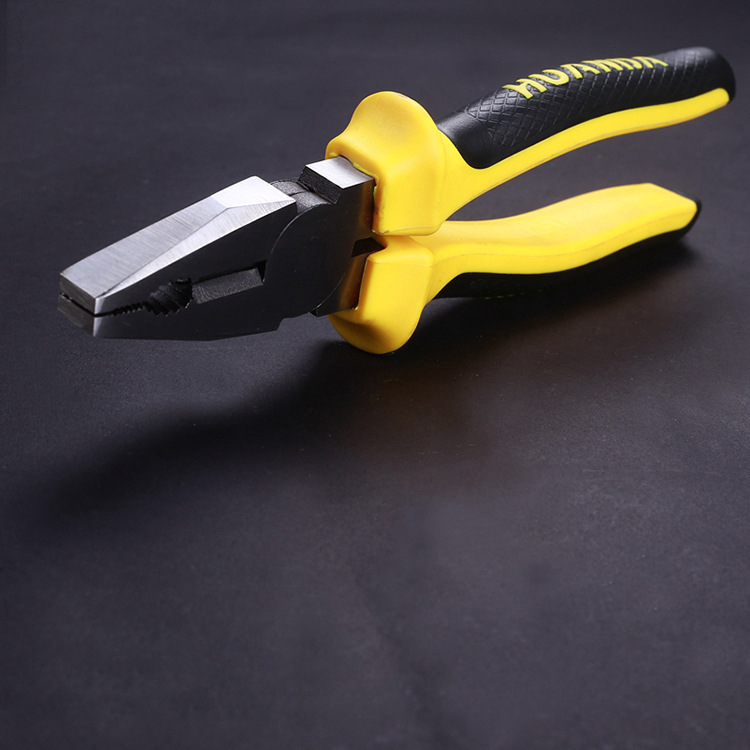 厂家生产定制美式本色钢丝钳6寸7寸8寸高碳钢老虎钳子