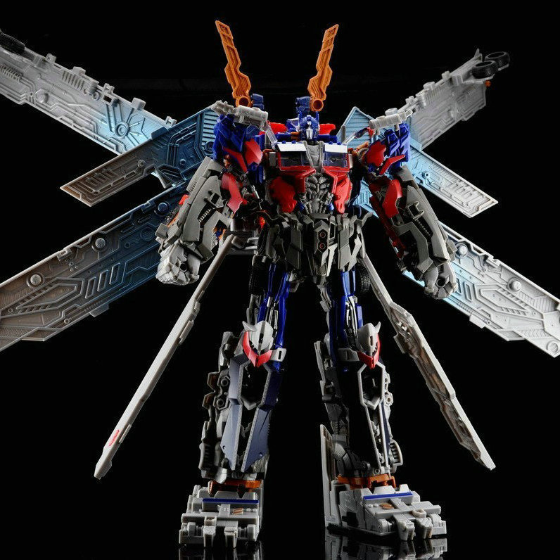 德馨5533-161变形玩具金刚4战神u级擎天之柱 货柜汽车机器人模型