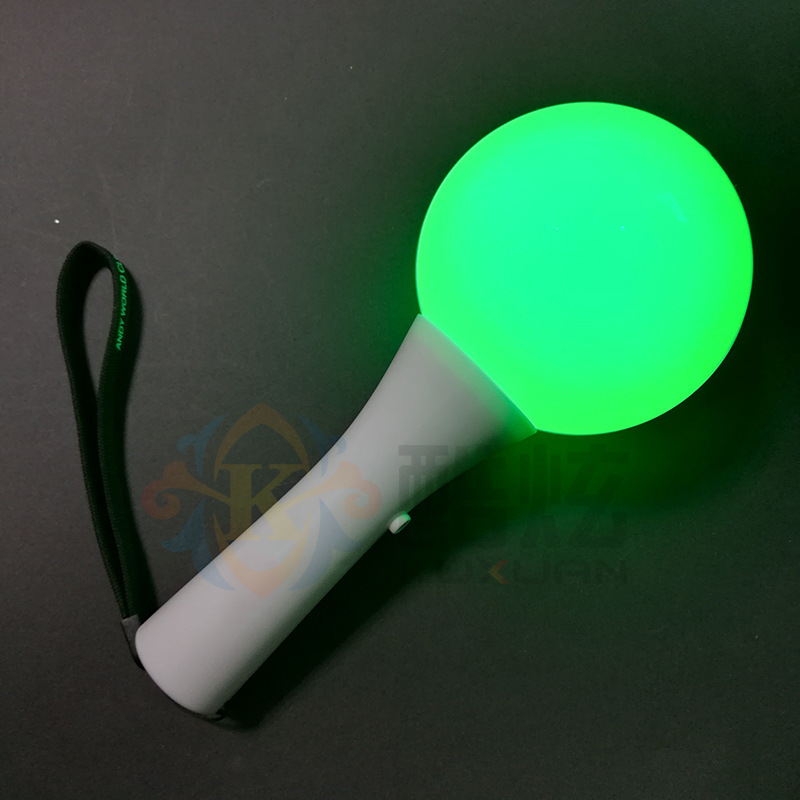 跨年演唱会新品遥控发光手灯 led发光手球明星定制应援手灯圆灯