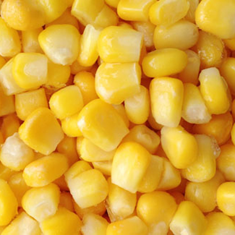 速冻甜玉米粒25kg 冷冻蔬菜玉米粒 水果沙拉披萨玉米杯烘焙材料