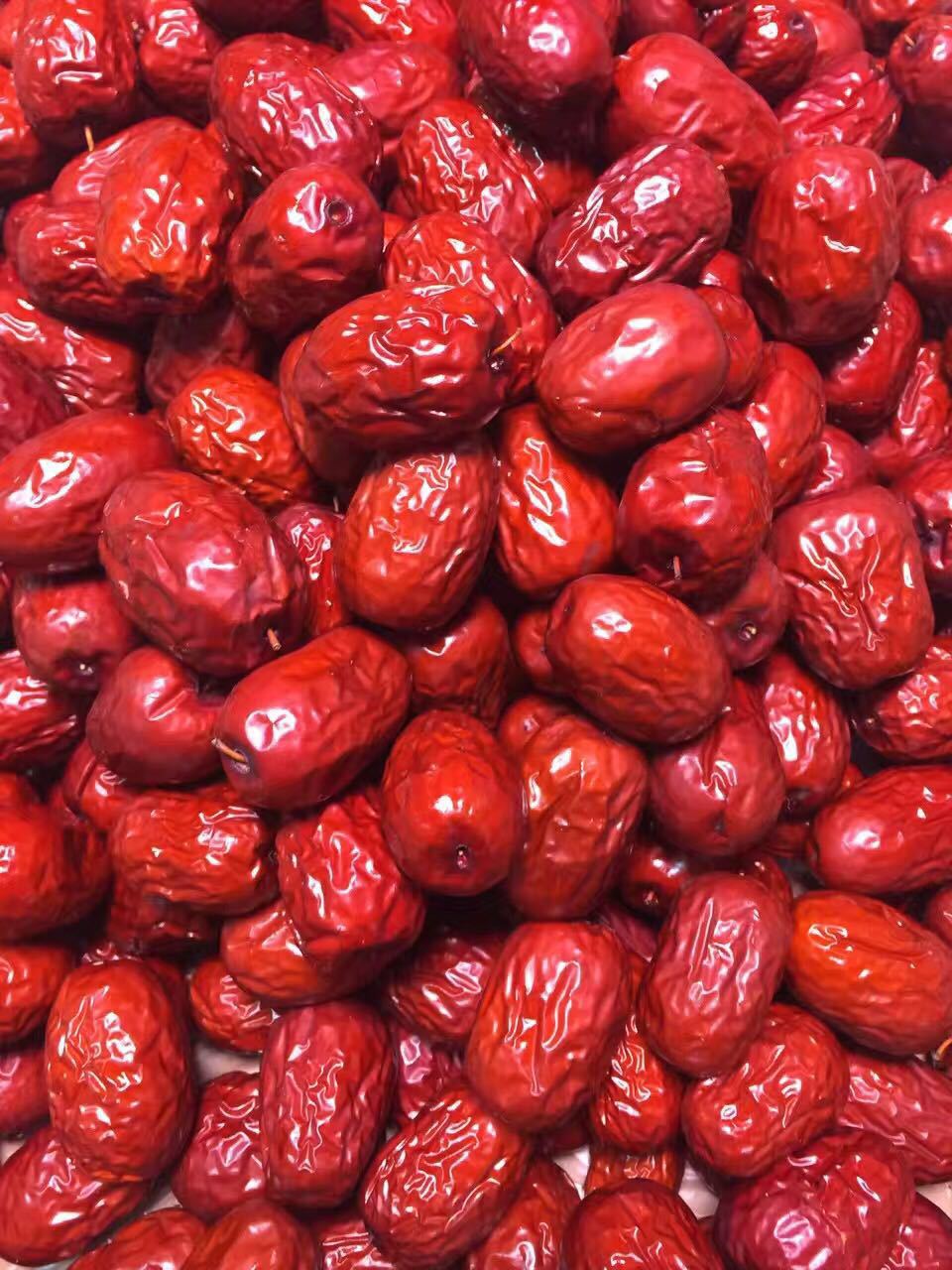 马记坚果 2017年新货新疆若羌红枣若羌灰枣散装整箱批发厂家直销