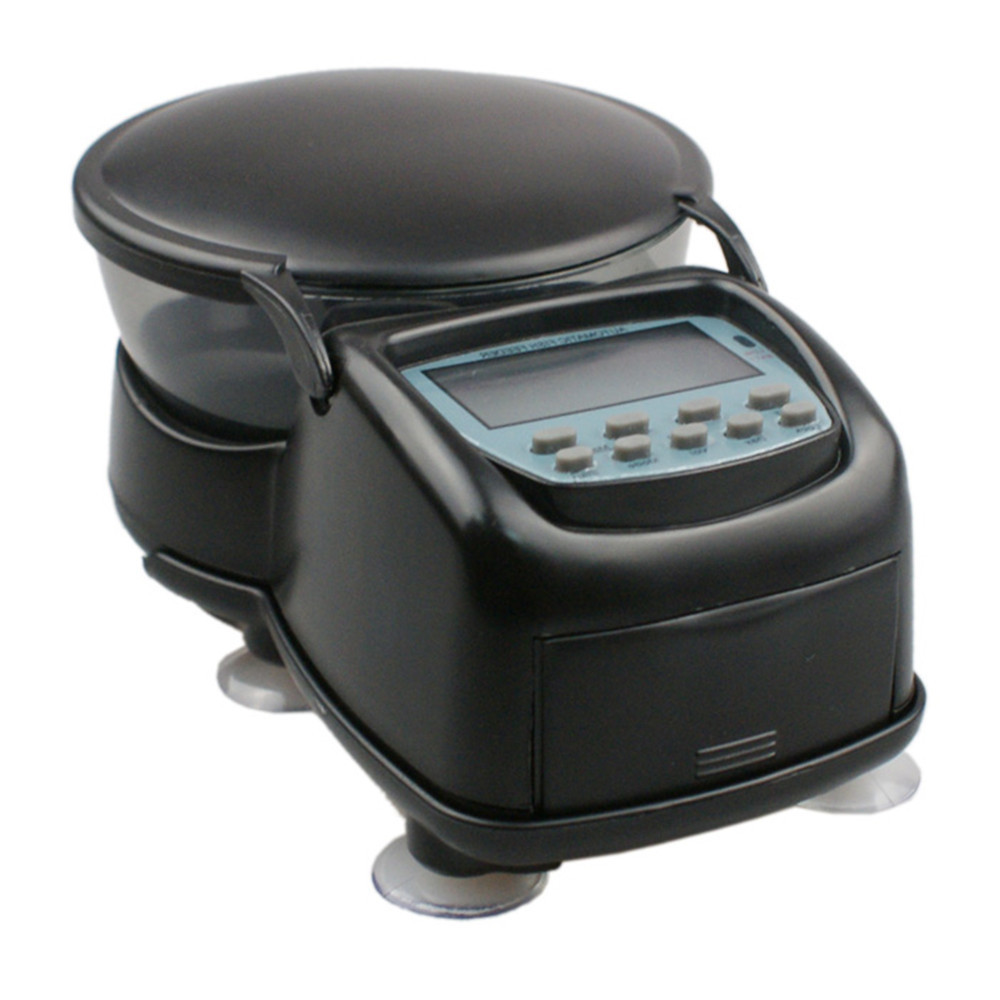 工厂现货观赏鱼喂食鱼缸用自动定时定量投食机多天喂食器热卖