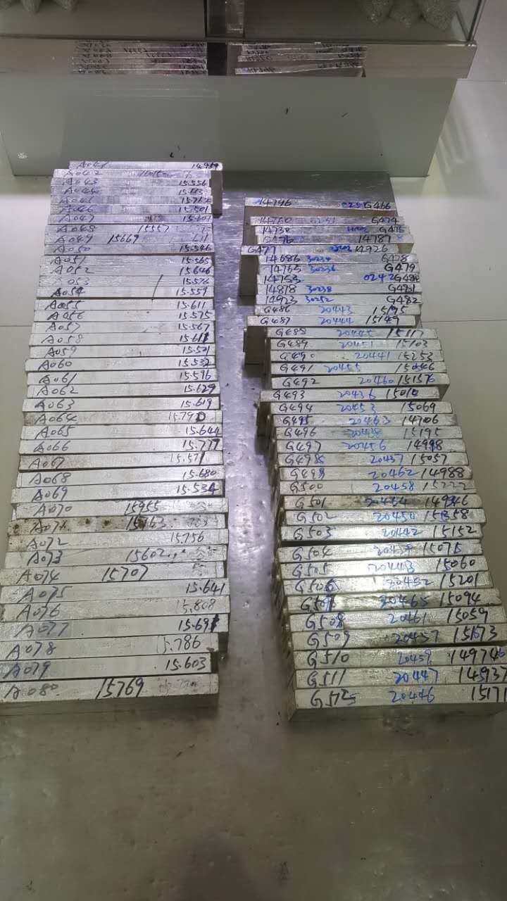 纯银9999国际银料足银9999一号板银板银条原材料回收投资收藏银砖