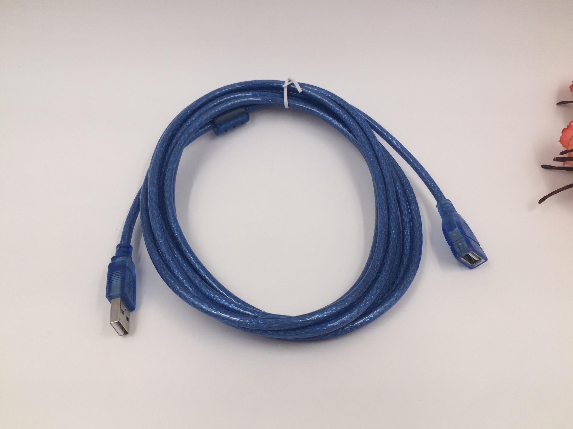 0加长线 公对母 usb线 全铜 usb2.0延长线