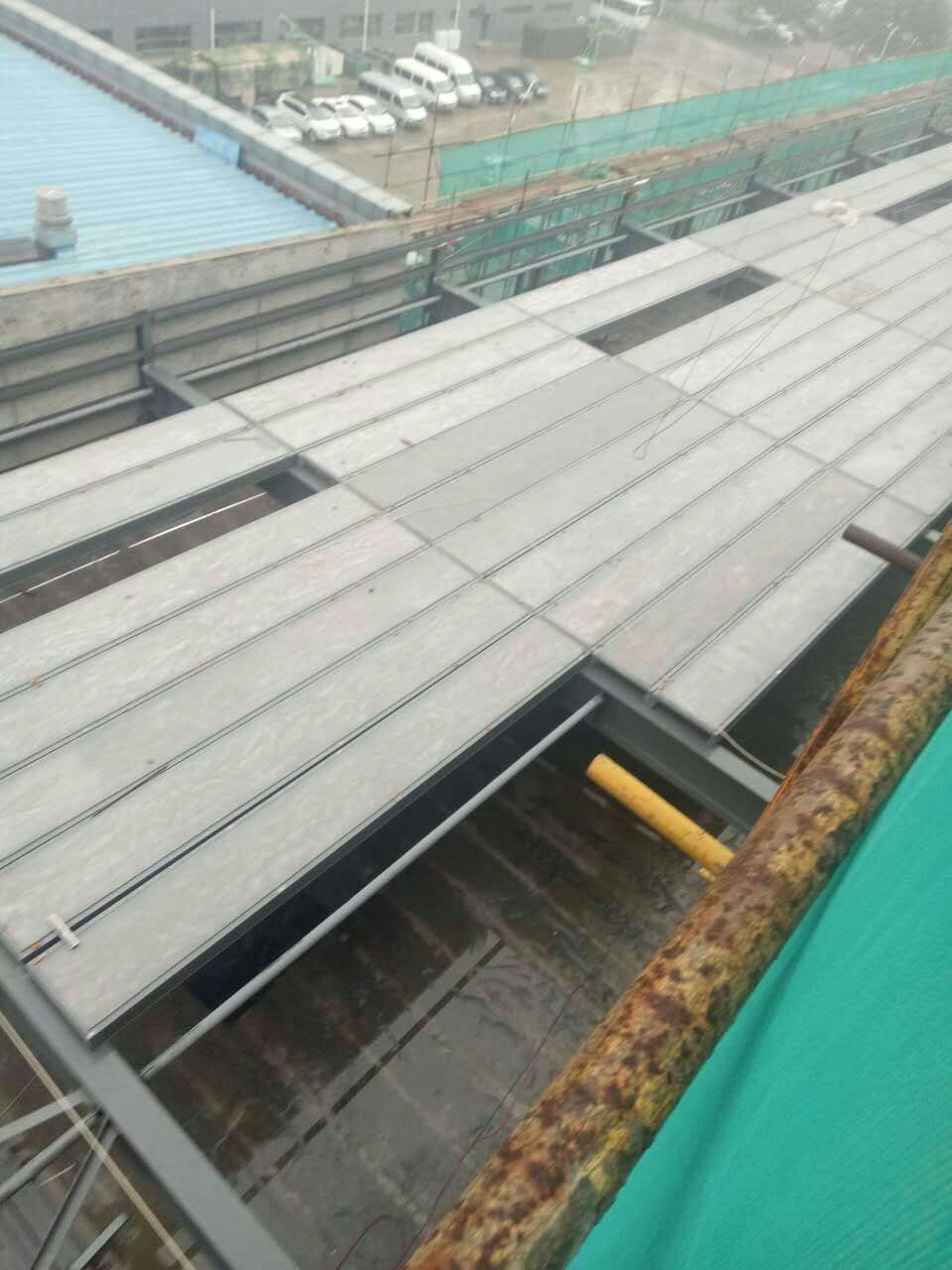 钢网架屋面轻型板防爆板太空楼板河南