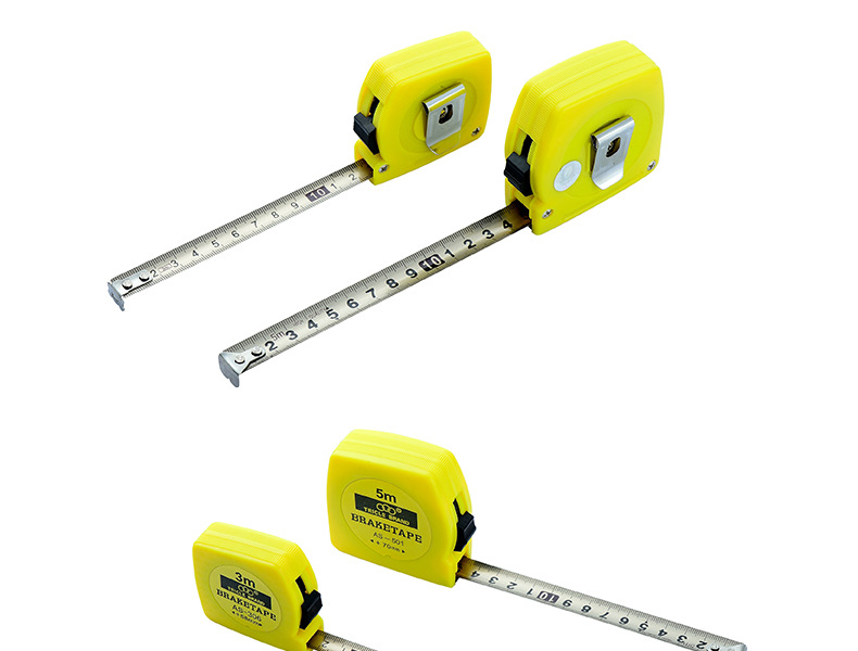 三圈牌工程测量胶/钢卷尺3m 鲁班尺 耐磨不锈钢架钢尺 一件批发