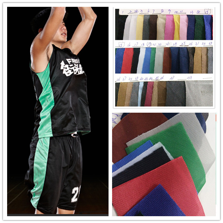 现货有光平布 服装运动服光泽布 亮光针织面料