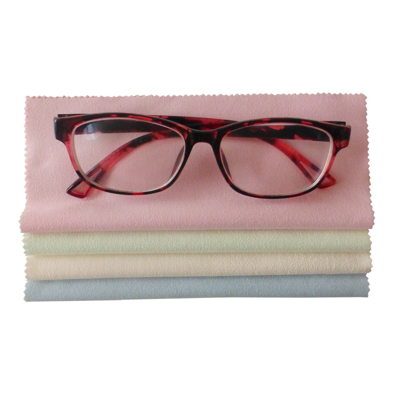 麂皮绒眼镜布 超细纤维清洁布 擦拭布