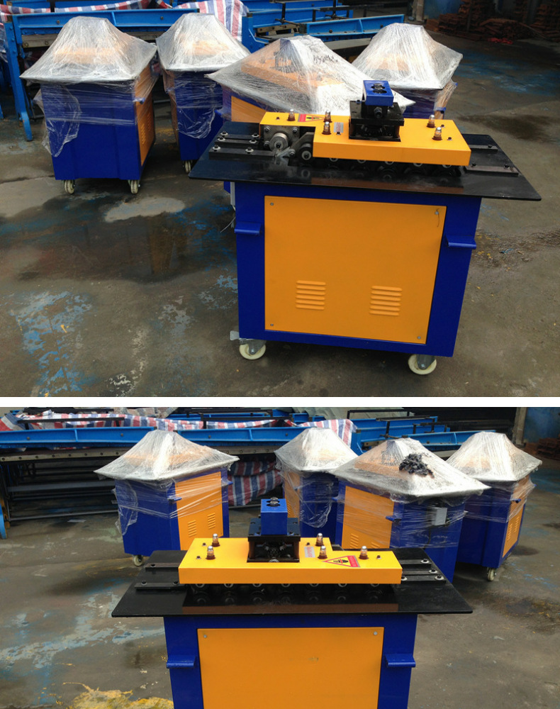 5厚镀锌板压边咬口机 金属成型设备