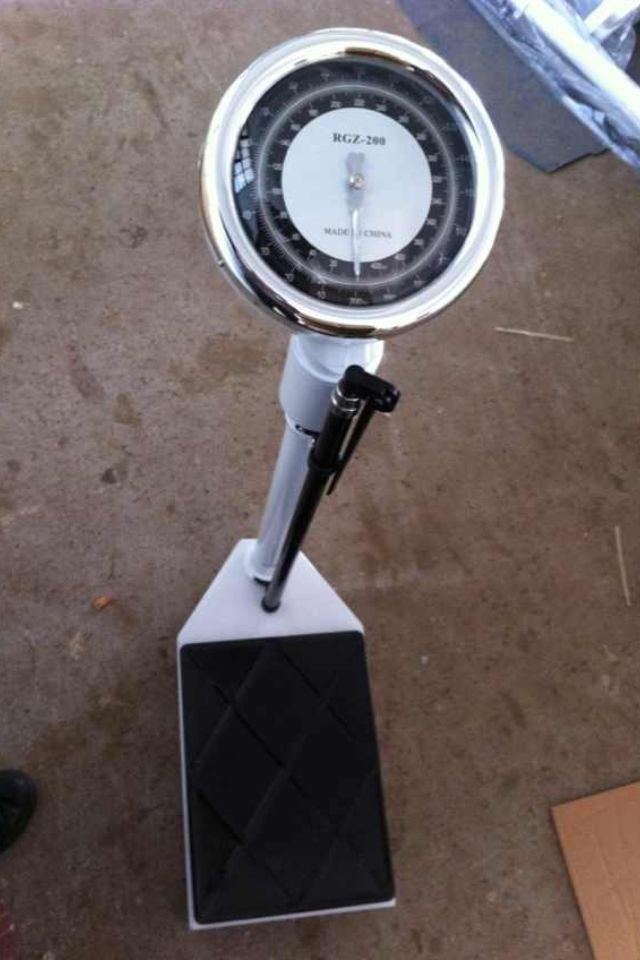 [厂家批发]160kg机械称重人体秤医疗体重称70-190cm身高体重秤