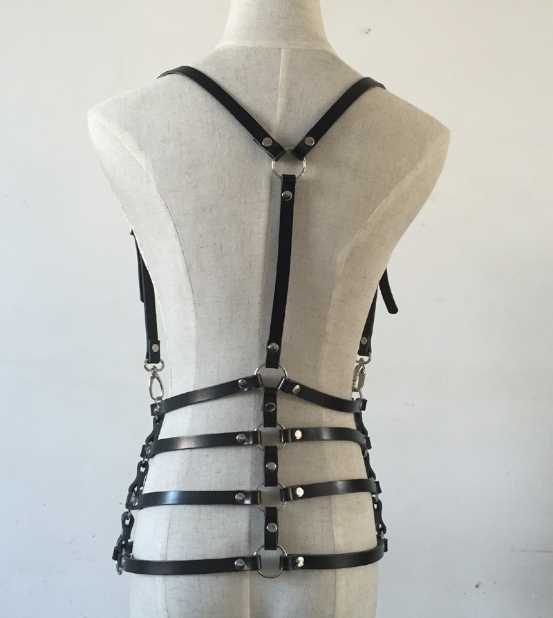 男女四行皮身体腰带雕刻表带