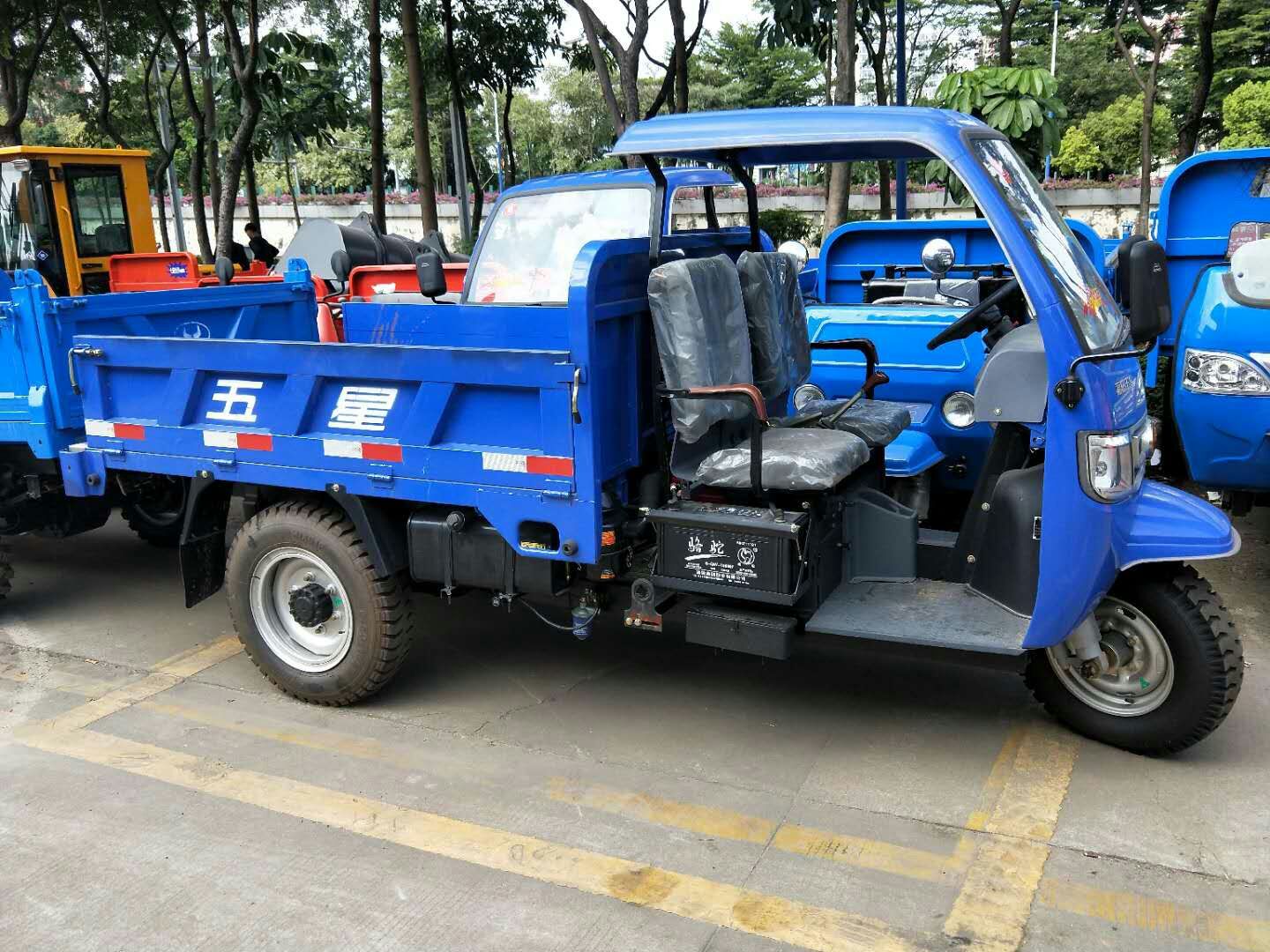 福田五星三轮车 佛山经销 工地用车 农用车自卸三轮车 珠三角销售