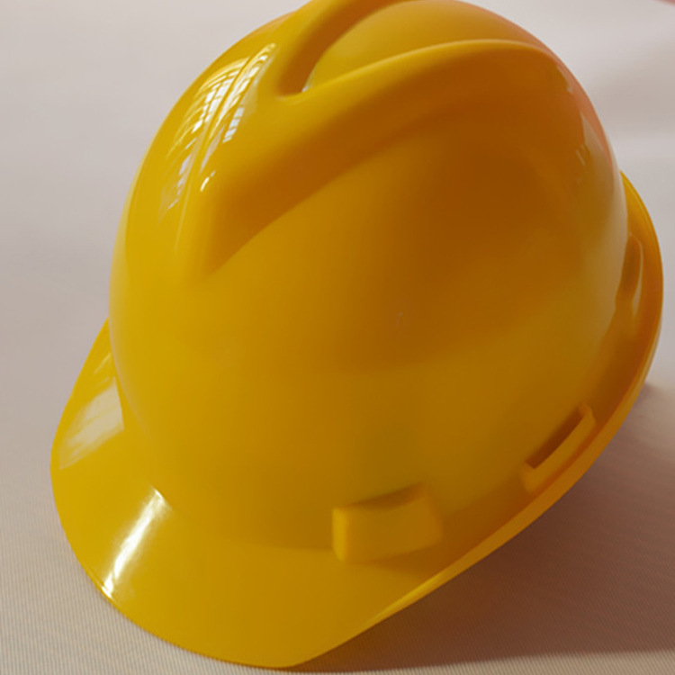 批发透气安全v型工地帽 防尘头盔保护帽 电工防护头盔轻薄防尘帽