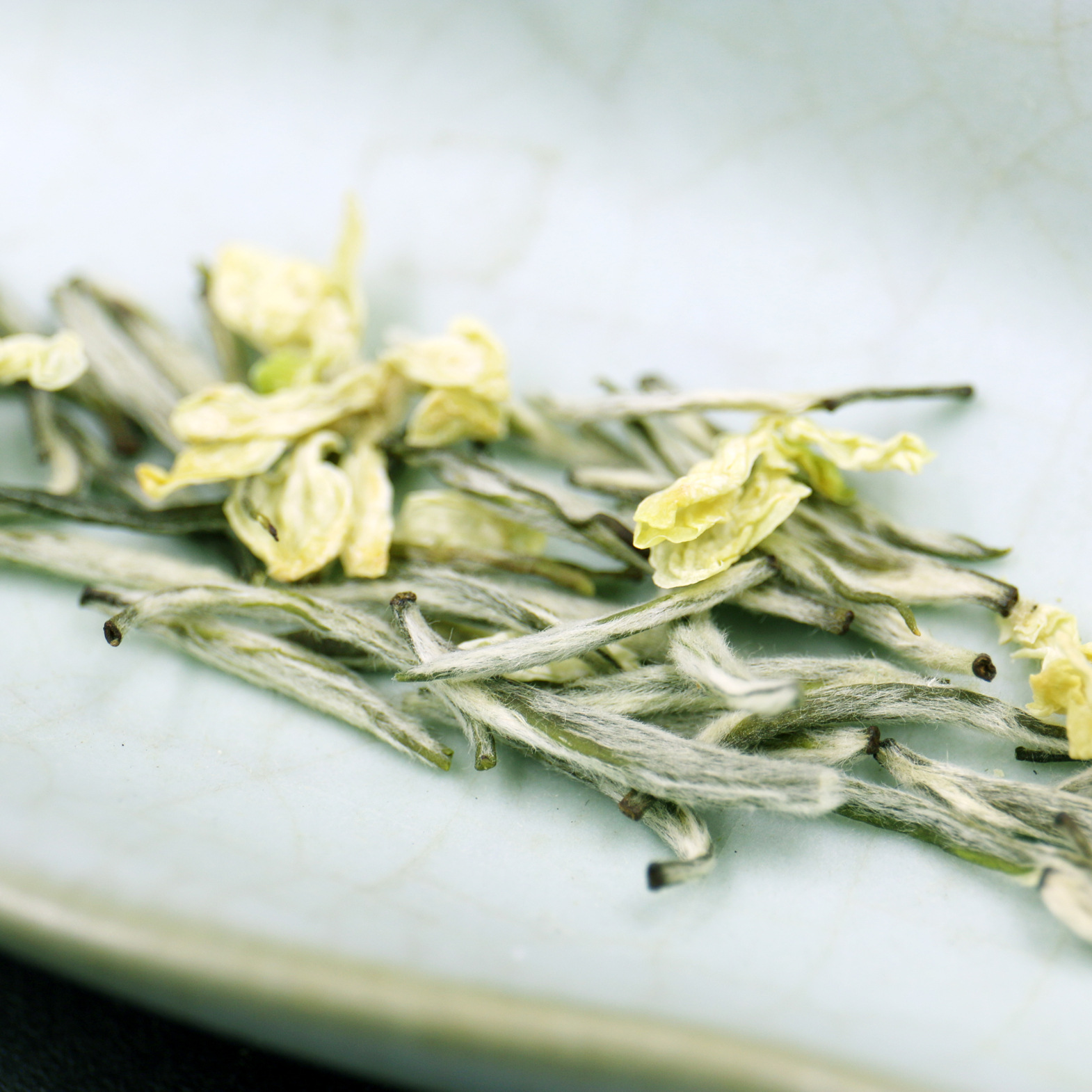 2021新茶碧潭级浓香飘雪茉莉花茶雨前单芽白毫炒花雪竹飘雪1