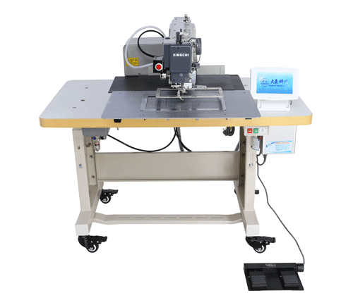 固定缝皮标 反转压脚装置自动缝小唛头电脑车 2516大豪花样机