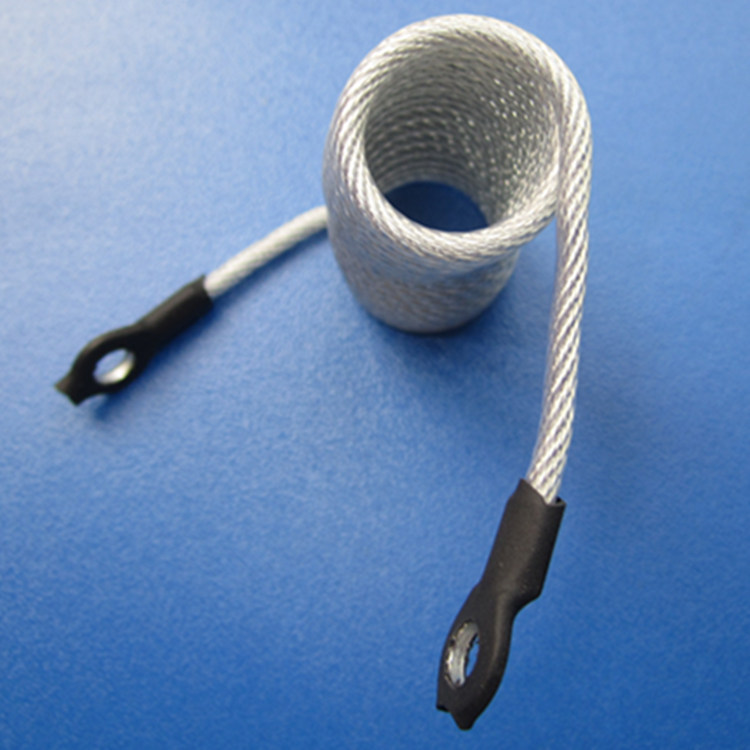 厂家直供工具拉绳机械门安全拉索 伸缩防盗提醒绳 锁具钢丝绳