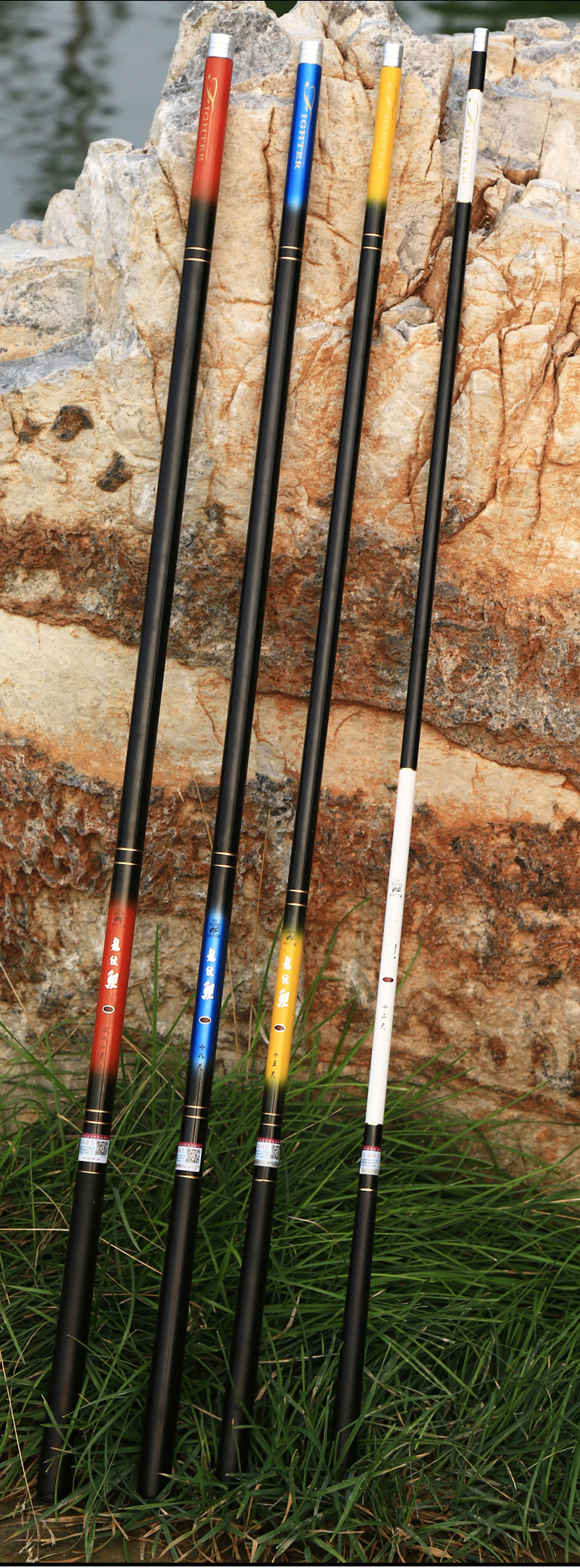 龙纹鲤碳素钓鱼竿超轻超硬鱼竿28调台钓竿渔具手竿鲫鱼竿鲤鱼竿
