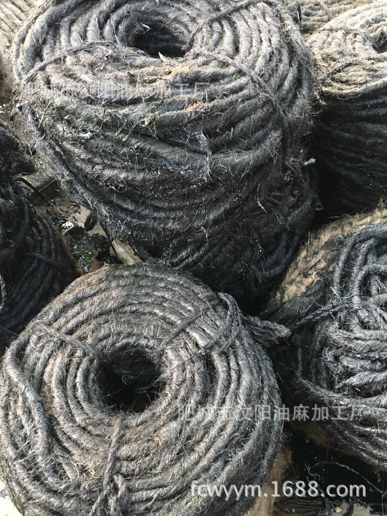 热 资质全 沥青麻绳 专业加工沥青麻筋