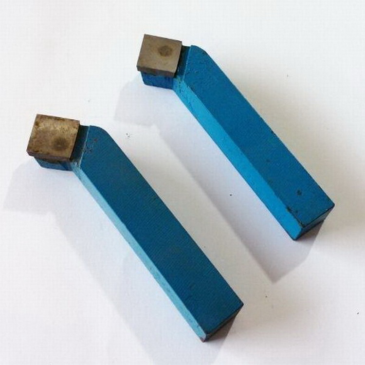 蓝柄45度外圆车刀兰柄合金钨钢焊接车床切削车刀8*10*12*16*20