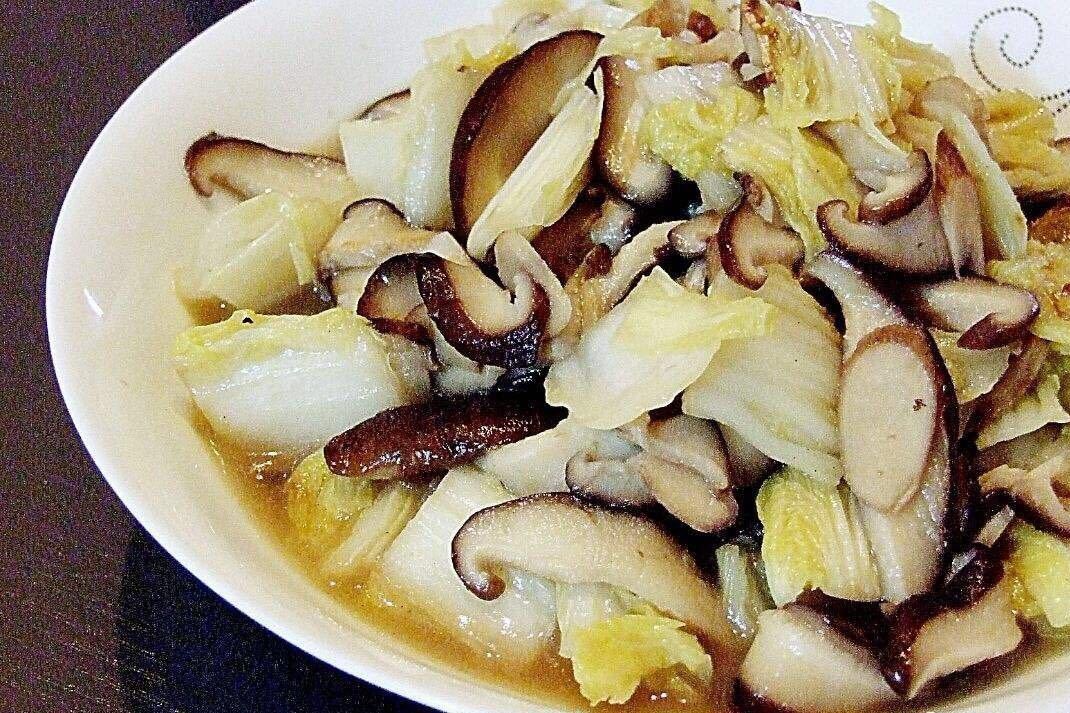 九,香菇白菜