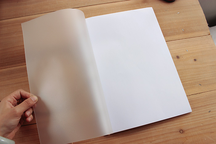 pp塑料片 pp本色磨砂片材 塑料书皮 笔记本装订封面