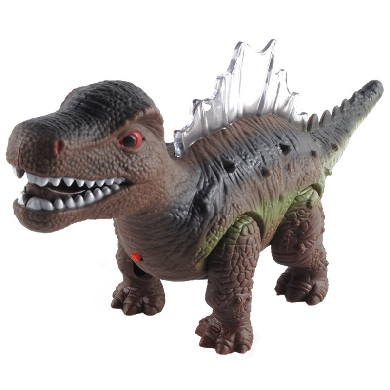 新款sm300235电动棘背龙 塑料仿真恐龙玩具 儿童益智仿真动物玩具