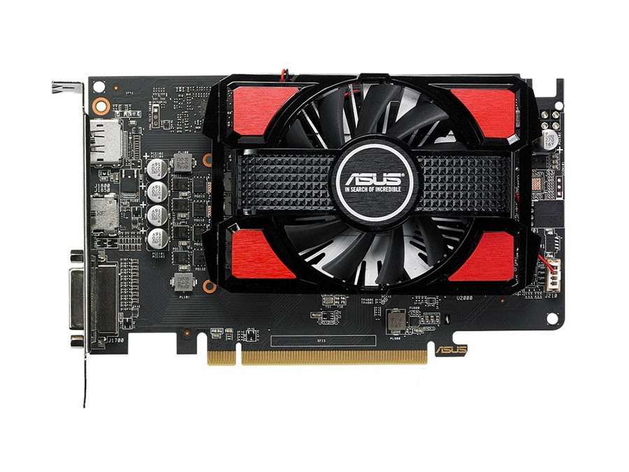 华硕(asus)rx550-2g 1183mhz 2g/7000mhz 128bit 显卡